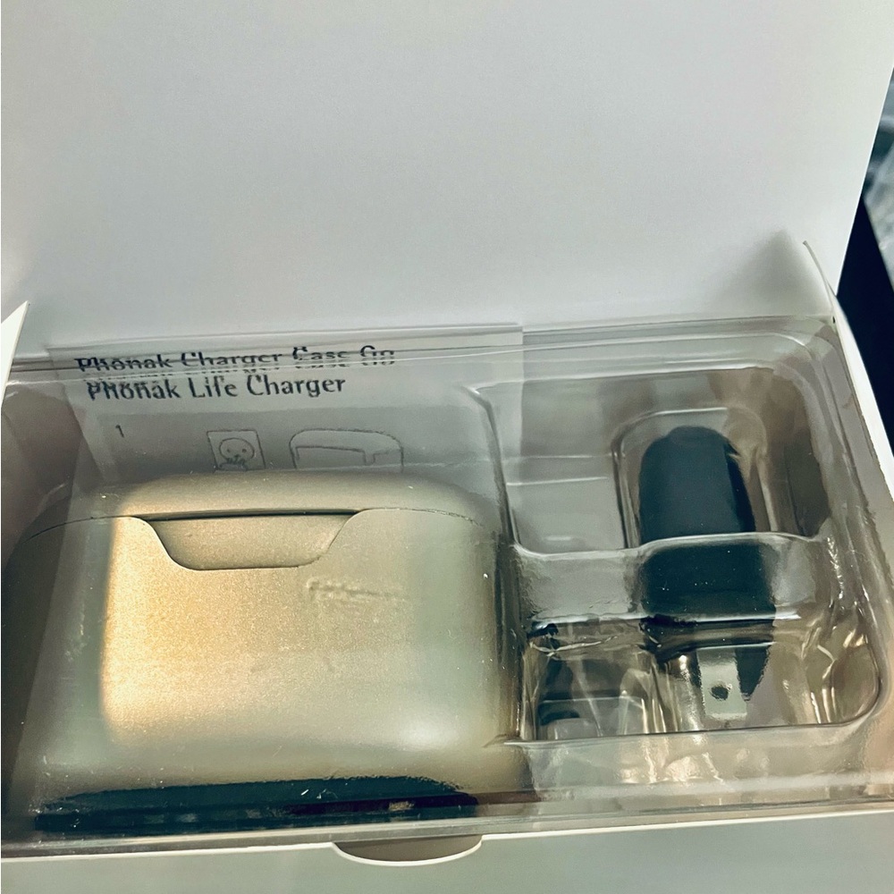 Phonak Charger Case Go – New & Unused – Complete in Box.  —SOLD—Sorry